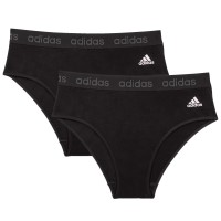 2-Pak Adidas Solid Cotton Bikini Style Brief Multi