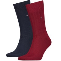 2-er-Pack Tommy Hilfiger Men Fancy Rib OC Sock