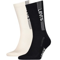 2-Pakkaus Levis Sport Logo Regular Cut Sock