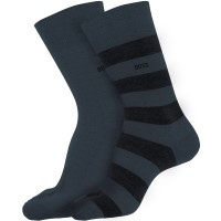 2-stuks verpakking BOSS RS Block CC Socks