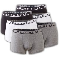 6-stuks verpakking BOSS Cotton Stretch Trunks A