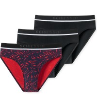 3-Pak Schiesser 95-5 Printed Rio-Slip 