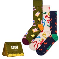 3-Pak Happy Socks Happy Camper Socks Gift Set