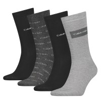 4-Pakning Calvin Klein Men All Over Logo Giftbox