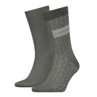 2-Pakning Calvin Klein Badge Men Sock