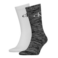 2-stuks verpakking Calvin Klein Slub Men Sock