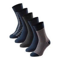 5-er-Pack Schiesser Men Blue Bird Socks