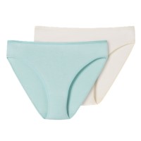 2-Pakning Schiesser Modal Essentials Tai