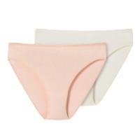 2-Pakning Schiesser Modal Essentials Tai