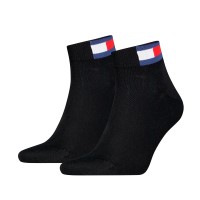 2-Pakkaus Tommy Men Uni Flag Quarter Sock