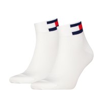 2-Pakkaus Tommy Men Uni Flag Quarter Sock