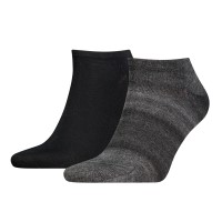 2-stuks verpakking Calvin Klein Men Shadow Sneaker Socks