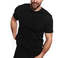 Panos Emporio Wool Tencel Short Sleeve Top