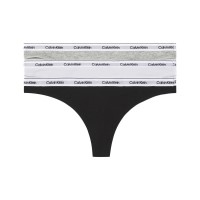 3-stuks verpakking Calvin Klein Modern Logo Thongs