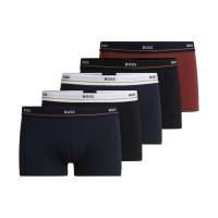 5-Pakkaus BOSS Essential Trunks