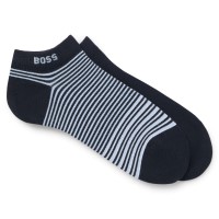 2-stuks verpakking BOSS Bamboo Ankle Socks