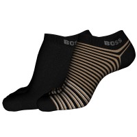 2-stuks verpakking BOSS Bamboo Ankle Socks