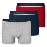 3-er-Pack Schiesser Organic Cotton Woven Boxer Brief