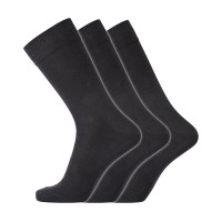 3-Pak Dovre Cotton No-Elastic Socks 