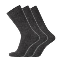 3-Pak Dovre Cotton No-Elastic Socks 