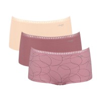 3-er-Pack Sloggi GO Crush Hipster Shorts
