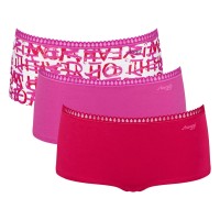 3-er-Pack Sloggi GO Crush Hipster Shorts