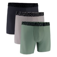3-Pakning Under Armour Performance Tech Solid 6in Boxers