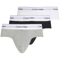 3-stuks verpakking Calvin Klein Modern Cotton Stretch Hip Briefs