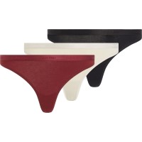 3-Pakkaus Calvin Klein Holiday Modern Logo Thong