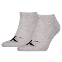 2-Pakkaus Calvin Klein Sneaker Monogram Socks