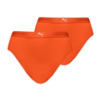 2-stuks verpakking Puma Women High Waist Brazilian Briefs