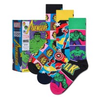 3-Pakkaus Happy Socks Marvel Avengers Gift Set