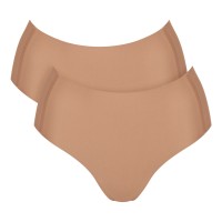2-stuks verpakking Sloggi ZERO Feel 2 0 High Waist Brief C2P