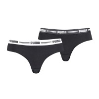 2-Pakning Puma Logo Waistband Brazilian