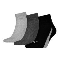 3-er-Pack Puma Lifestyle Quarter Socks