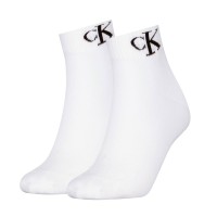 2-er-Pack Calvin Klein Women Monogram Quarter Socks