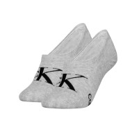 2-er-Pack Calvin Klein Women Monogram Footie Socks