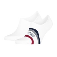 2-Pakkaus Tommy Men Tab Footie Socks