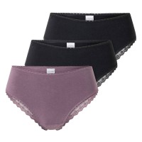 3-Pakning Schiesser Modern Brazillian Slips