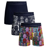 3-Pakkaus Muchachomalo Cotton Stretch Robotheads Boxer