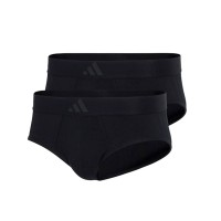 2-stuks verpakking Adidas Active Flex Cotton 3 Stripes Low Rise Trunk