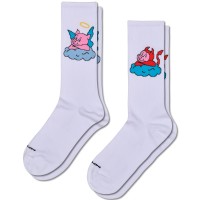 2-stuks verpakking Happy Socks Good Pig Bad Pig Sneaker Sock