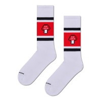 Happy Socks Mushroom Stripe Sneaker Sock