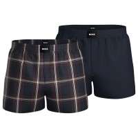 2-er-Pack BOSS Cotton Pyjama Shorts
