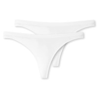 2-Pakning Schiesser 95-5 Organic Cotton Thongs 2-Pakning Schiesser 95-5 Organic Cotton Thongs