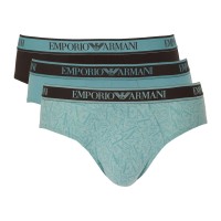 3-Pakning Armani Logo Brief With Core Logo