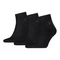 3-Pak Calvin Klein Classic Quarter Socks For Men
