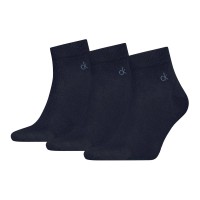3-Pak Calvin Klein Classic Quarter Socks For Men