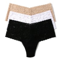 3-Pakkaus Hanky Panky Retro Lace Thong  3-Pakkaus Hanky Panky Retro Lace Thong