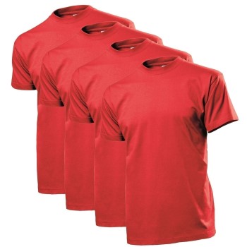 4-stuks verpakking Stedman Comfort Men T-shirt